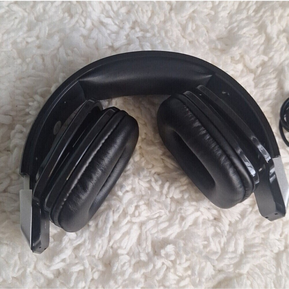 Coca-Cola Ares Foldable Black Headphones with Mic - Picture 3 of 4